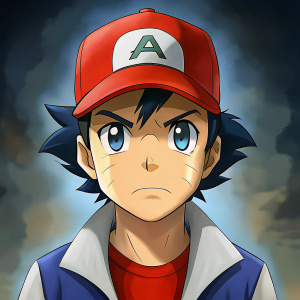 ash ketchum sad