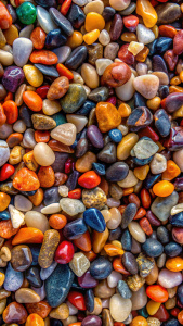 4K ,colorful stones background, colored beach stones background, small stones wallpaper, colorful pebble background with high quality photo