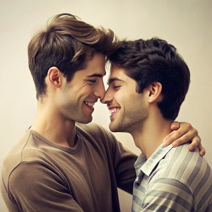 Cute twinks Jerry and Sonny enjoying hot bare back banging