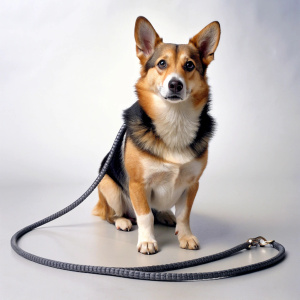 Laisse pour chien de race molosse. Avec des fonctionnalités telles qu'une longueur ajustable, des poignées rembourrées pour le confort et des mousquetons résistants pour la sécurité.