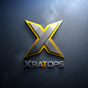 Create a logo for a YouTube channel named XtraTops, focused on top lists and curiosities. Envision a design that is simple and minimalist, yet distinctive. Use a modern typeface with a stylized letter "X" and add a touch of yellow to highlight the brand. Ingeniously integrate an icon representing the diversity of topics covered on the channel, such as a small list of tops or a speech bubble suggesting curiosities. The yellow color should be eye-catching and versatile, making the brand stand out 