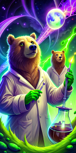 grizzlies doing science