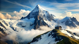 Kitzsteinhorn mit Bergstation