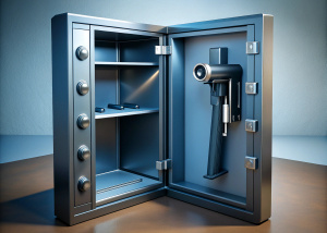 gun safe at home