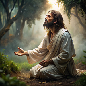 Jesus Christ experienced hematohidrosis while praying in the garden of Gethsemane before his crucification as mentioned in the Defenders Bible by Physician Luke as “and being in anguish he prayed more earnestly and his sweat was like drops of blood falling to the ground.