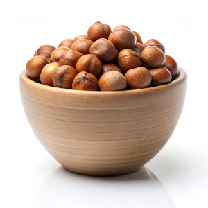 hazelnut in bowl