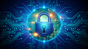 cyber Padlock circuit board security