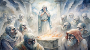 In the ancient times of the Bible, there were human souls under the altar, crying out for judgment and vengeance. This scene was full of grief and injustice.