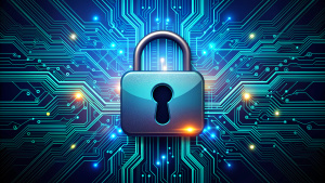 cyber Padlock circuit board security