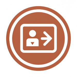 login icon with arrow