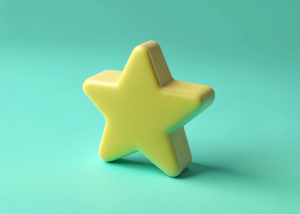 yager 3d clay Star Isometric,
soft lighting
blender 3d,pastel background
3D icon clay render,front,golden
3D icon clay render,