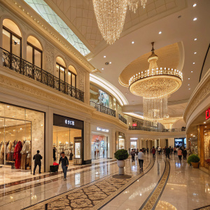 Exploring the vibrant DLF Emporio Mall in New Delhi, India. Features and photos showcase the luxurious shopping experience.