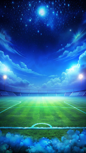 BLUE BACKGROUND playing field