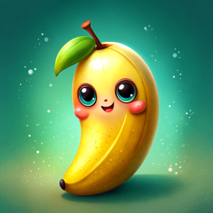 cute banana 
