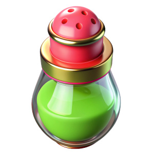 salt shaker glass texture