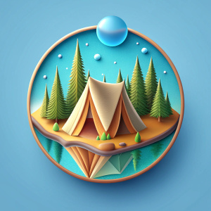 camping logo