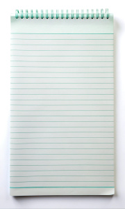 
Notepad sheet
