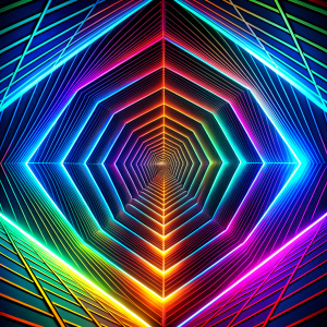 neon LINES colours