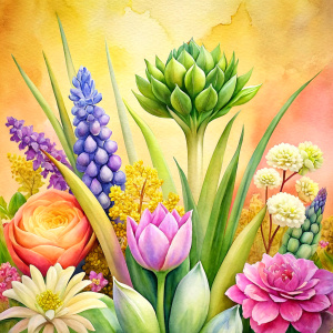  watercolor image ,Pink white leeks, Snowdrops, lobelia, canna,salvia , carnation, Common Crape Myrtle., Ranunculus viburnum, wax flower, dandelion, geranium , watercolor , watercolor , artichoke ,aster,pansy,poppy ,lavender,anemone ,oleander , succulent,pansy,lilacsucculent,pansy,lilac, dark red   background  ,aster,pansy,poppy ,lavender,anemone ,oleander , succulent,pansy,lilac