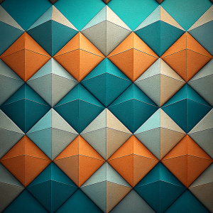 Create a floor tiles design for print: Color Block Harmony, Generate a series of floor tiles with harmonious color blocks, white color  



