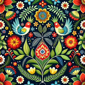 
folk pattern