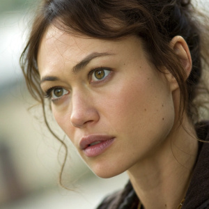 Olga Kurylenko stars in 'The Ring Finger'. Intense gaze, close-up shot. Film festival winner, acclaimed by critics