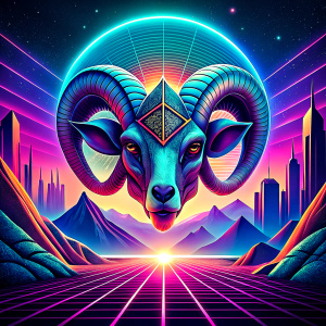 Zodiac sign Aries, among the planets