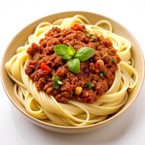 pasta with bolognese sauce