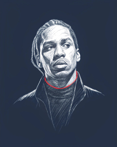 asap Rocky portrait