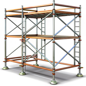 rack de andaime de metal