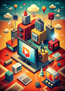 Media streaming illustration