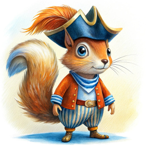 pirate squirrel