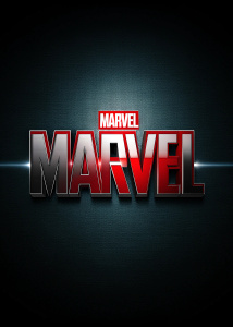 black background marvel font style