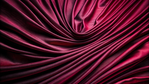 deep-dark red satin pleated background 