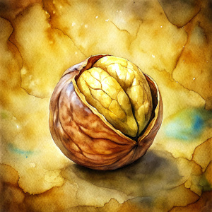 a walnut