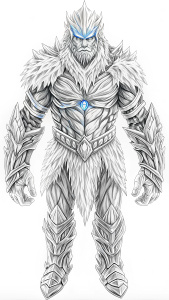 draw new whole body Frostbite
Cryokinesis
Ice manipulation
Superhuman strength
Ice armor
Cold resistance