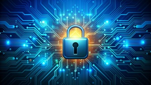 cyber Padlock circuit board security