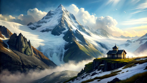Großglockner mit Bergstation