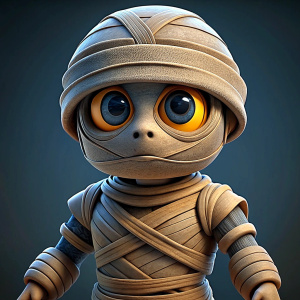 character for the game Mummy