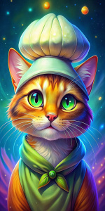 baker cat
