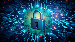 cyber Padlock circuit board security