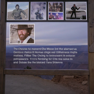 A vibrant collage celebrating Chuck Norris' 80th birthday. Featuring images from his illustrious career and personal life. Advertorial style, capturing the essence of a legendary figure.