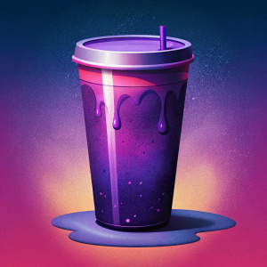 PURPLE SPRITE LEAN CODEINE CUP 