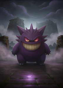 Gengar Pokémon maya city