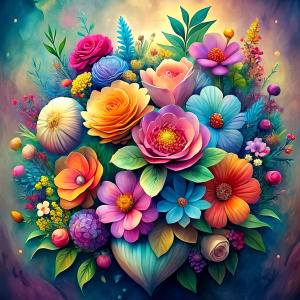 flowers, flower, colorful, love