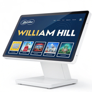 An interactive online platform showcasing affiliate program perks for William Hill. Modern design with clear call-to-action buttons.