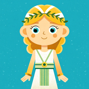 ancient greek goddess aphrodite, amigurumi, crochet, doll