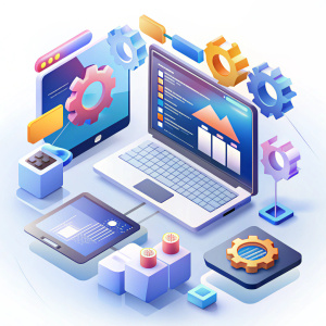 por favor crea una imagen para "Desarrollo de Software a Medida"