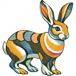 rabbit with high resolution (for example, 1792x1024)