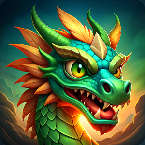 dragon icon for videogame